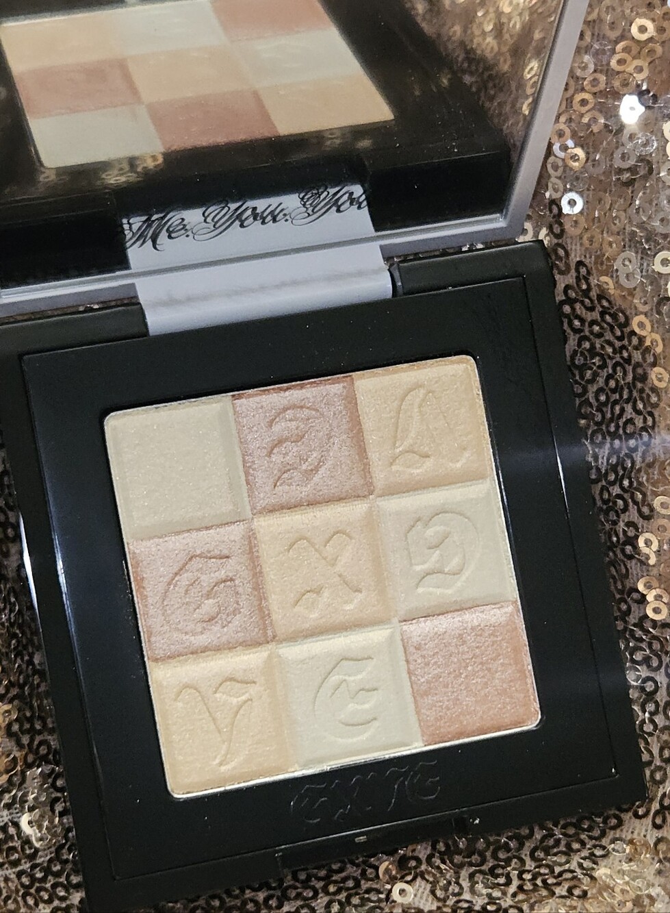 GXVE Highlighter palette in Platinum Cowgirl - DISCONTINUED